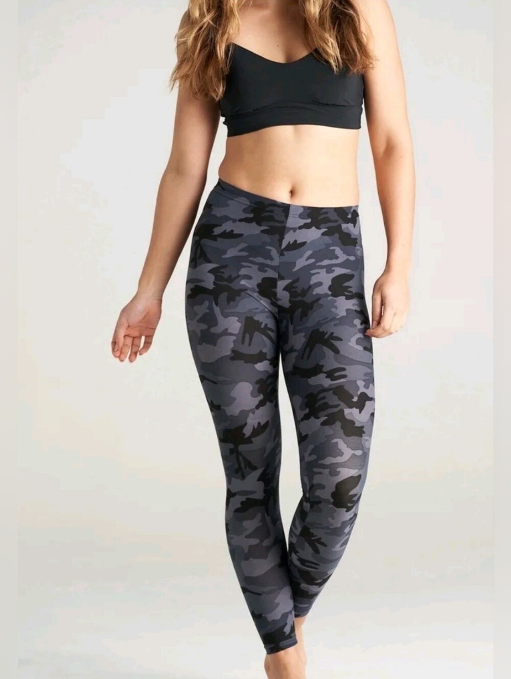 Yogalicious Lux Plus Size Performace Sport Leggings With Side Pockets Size 2X!